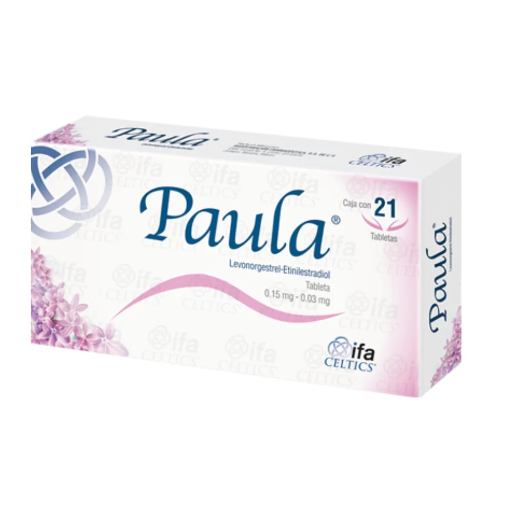 Paula 0.15 Mg 0.03 Mg Con 21 Tabletas