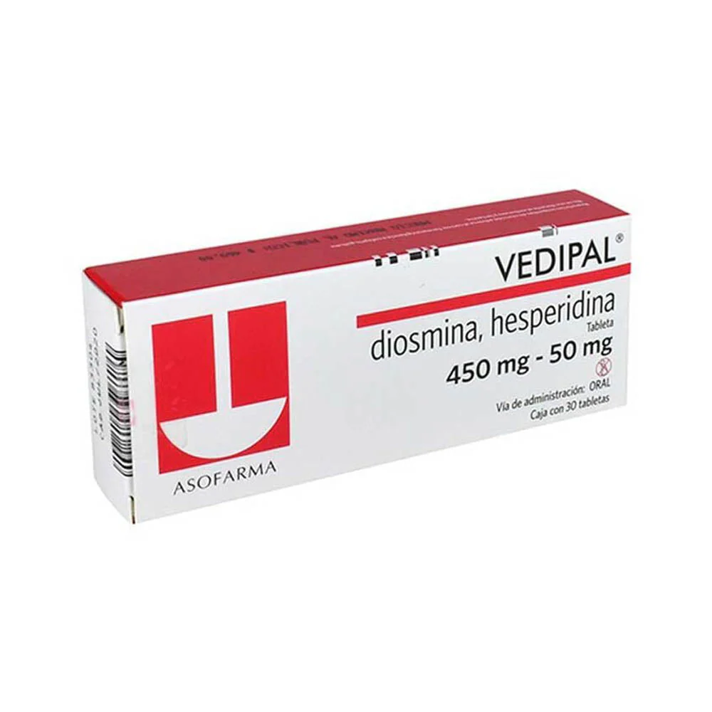Vedipal 450 Mg-50 Mg Tabletas 30