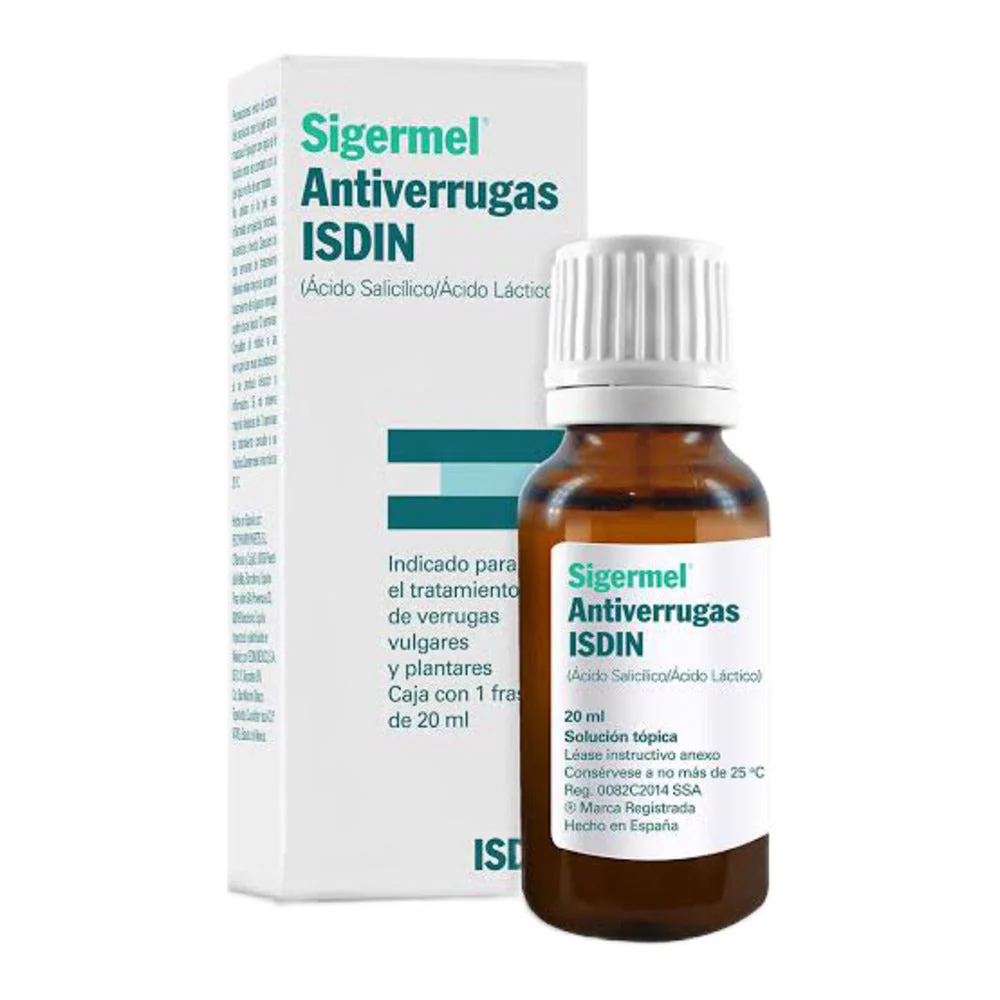 Sigermel Solucion Antiverrugas 20 Mililitros