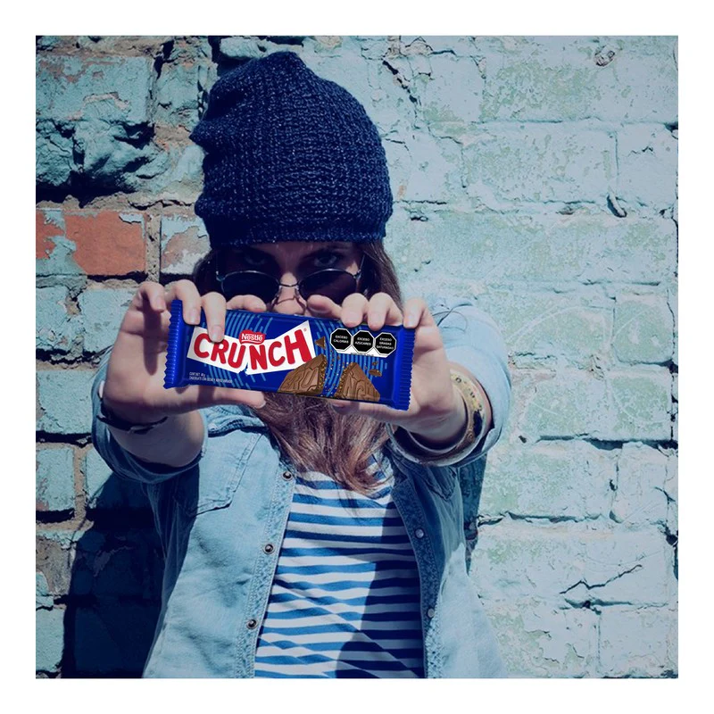 Exhibidor Chocolate Crunch 40 G Con 6 Piezas - Image 4