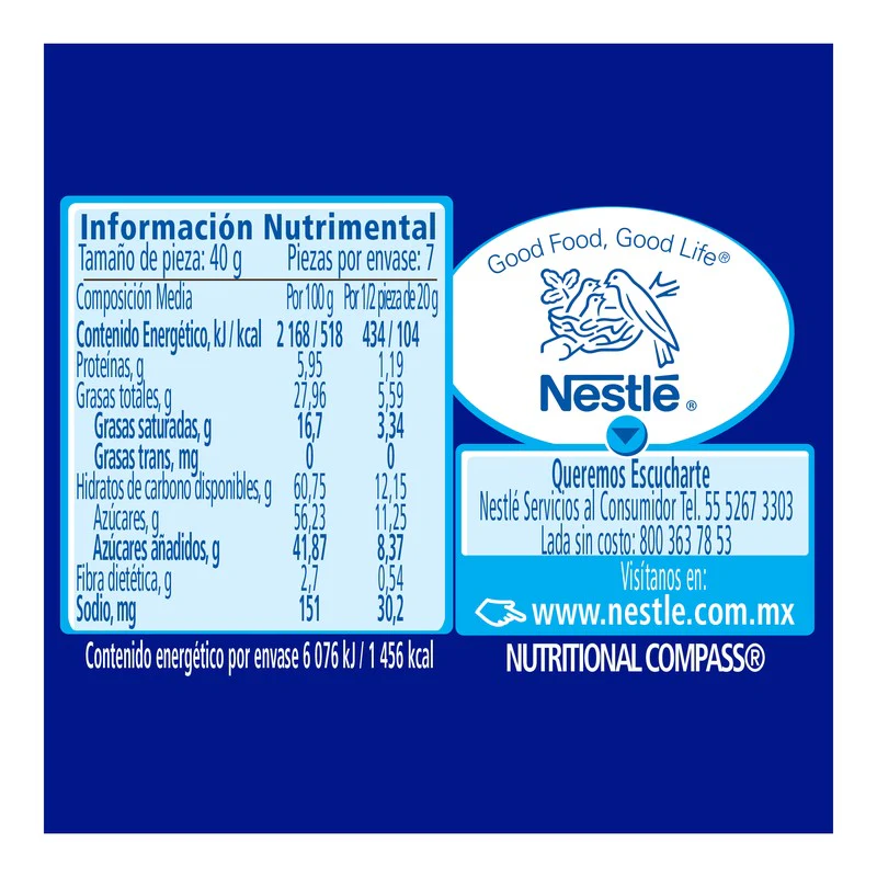 Exhibidor Chocolate Crunch 40 G Con 6 Piezas - Image 8