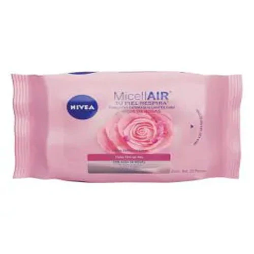 Toallitas Desmaquillante Nivea Agua De Rosas Con 25 Piezas