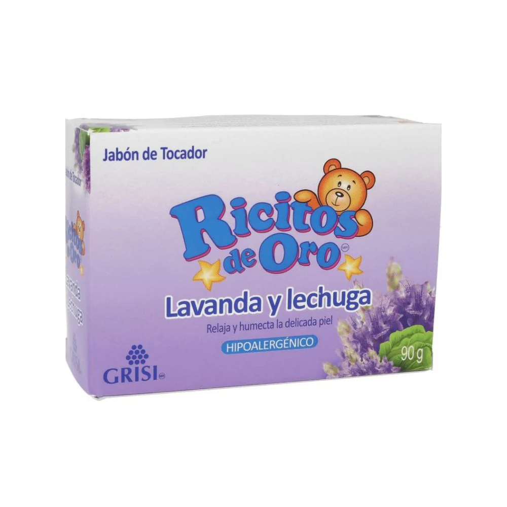 Jabon Ricitos De Oro Lavanda/Manzanilla 90 G