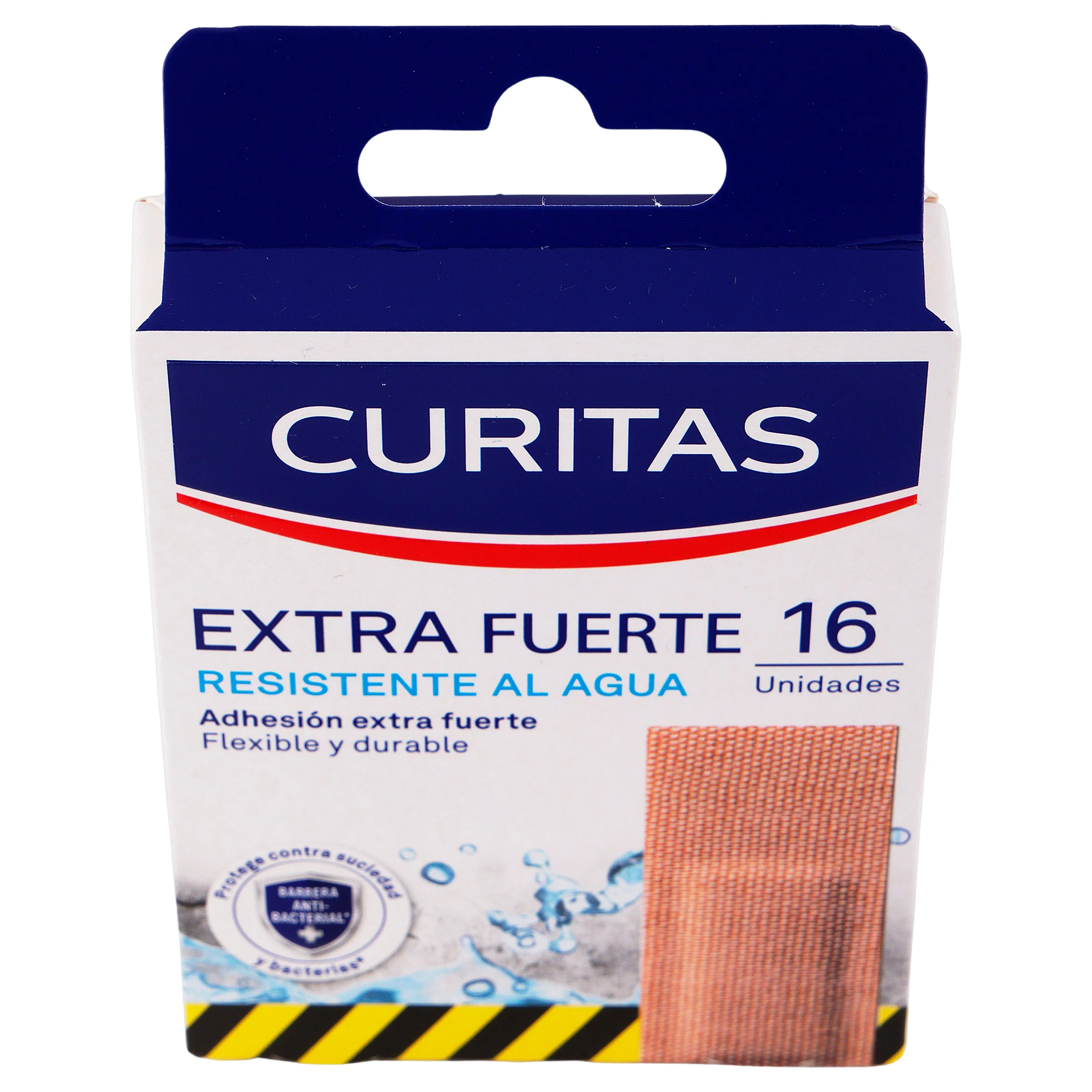 Curitas Ex-Fuerte Resistente Al Agua Con 16 Piezas