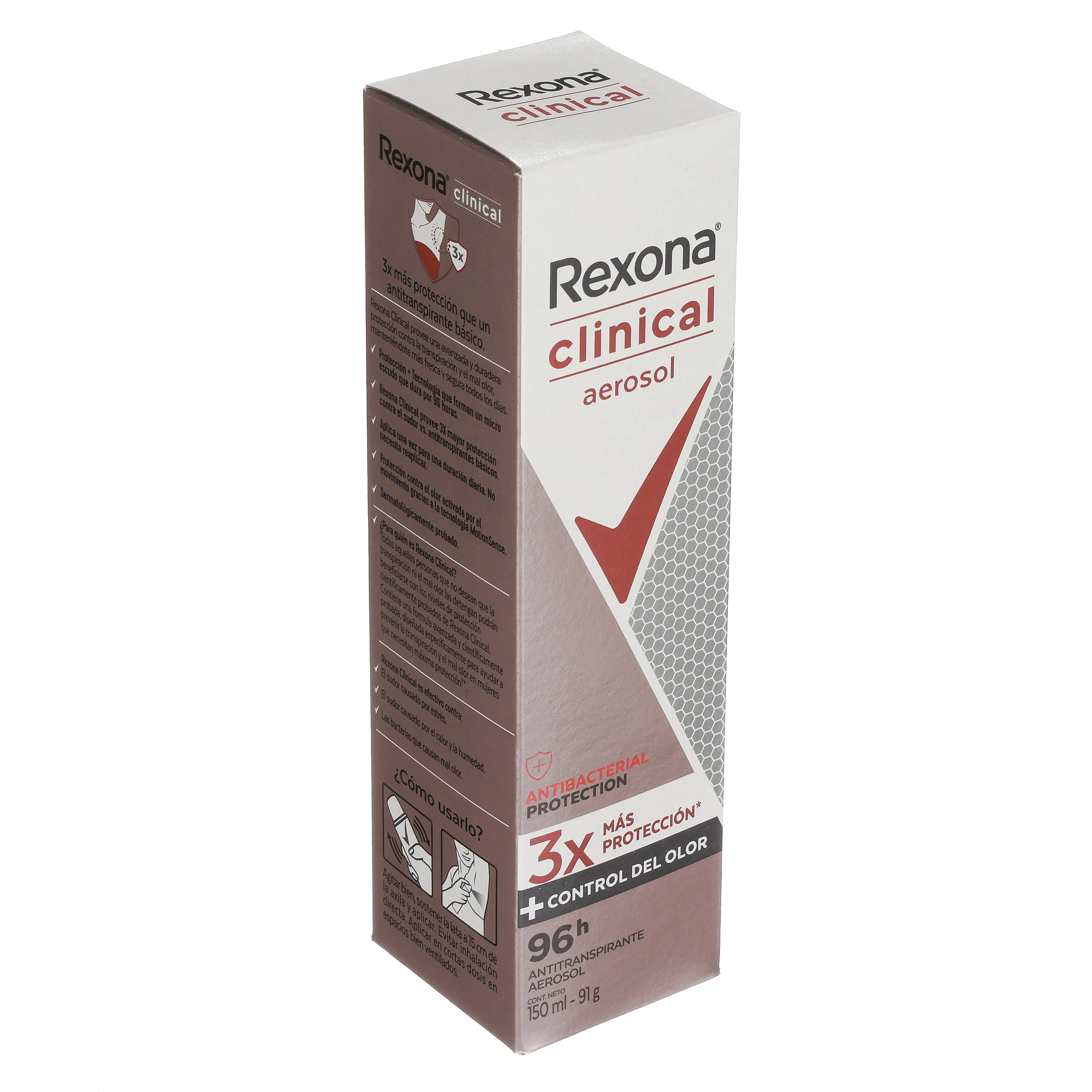 Desodorante Rexona Mujer Clinical Antib Spray 150 Ml - Image 2