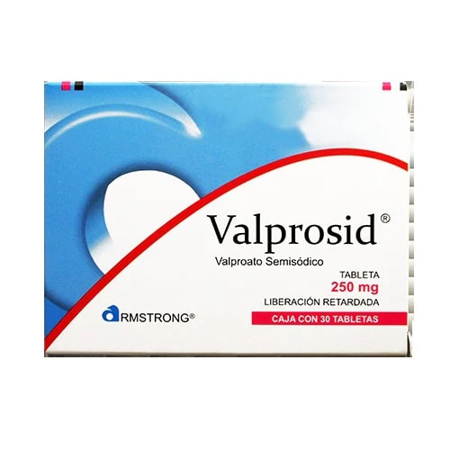 Valprosid 250 Mg 30 Tabletas