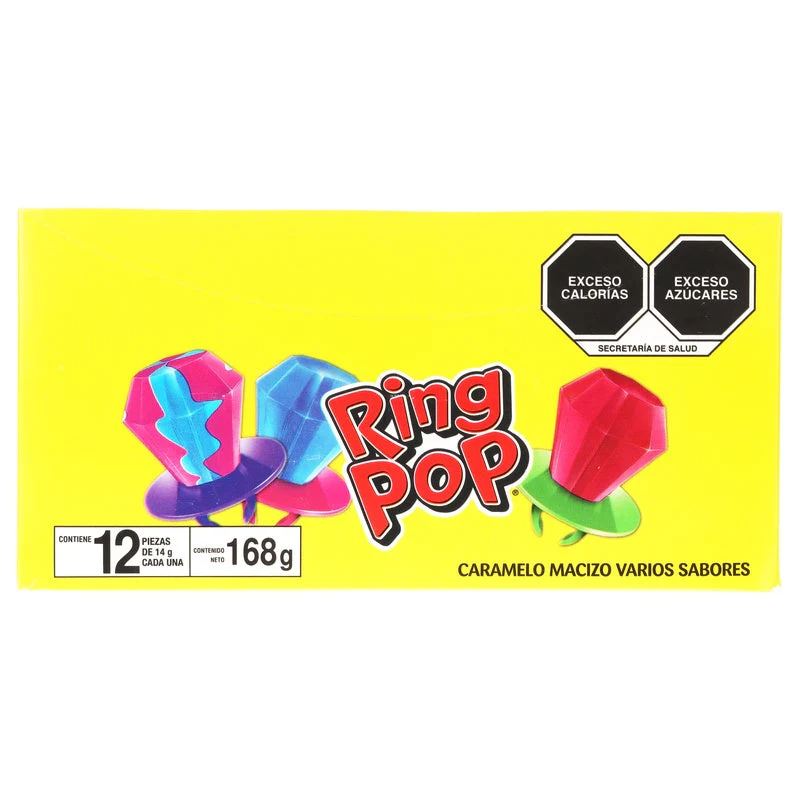 Caja Caramelo Ring Pop Con 12 Piezas 168 G - Image 11