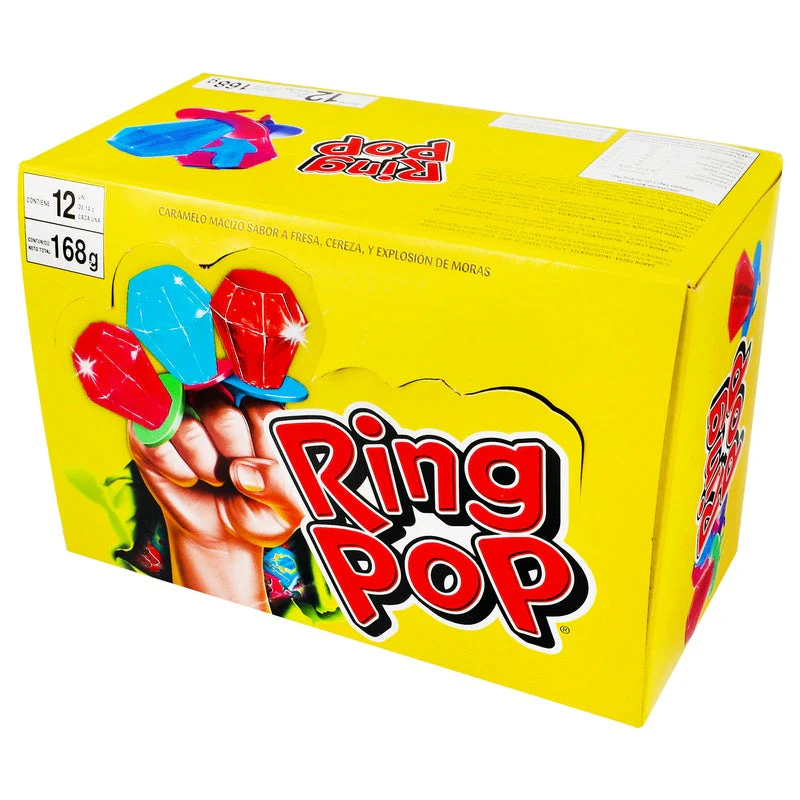 Caja Caramelo Ring Pop Con 12 Piezas 168 G - Image 14