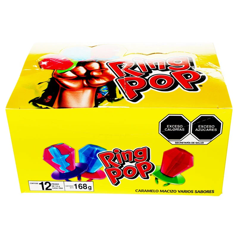Caja Caramelo Ring Pop Con 12 Piezas 168 G - Image 15