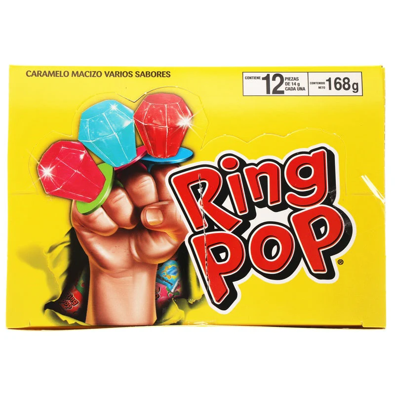 Caja Caramelo Ring Pop Con 12 Piezas 168 G - Image 4