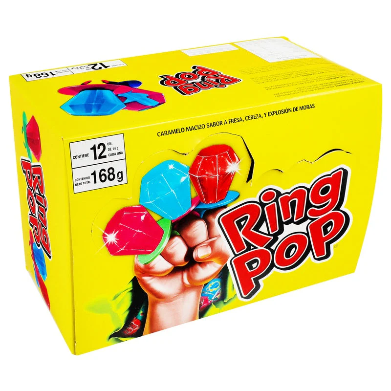 Caja Caramelo Ring Pop Con 12 Piezas 168 G - Image 9