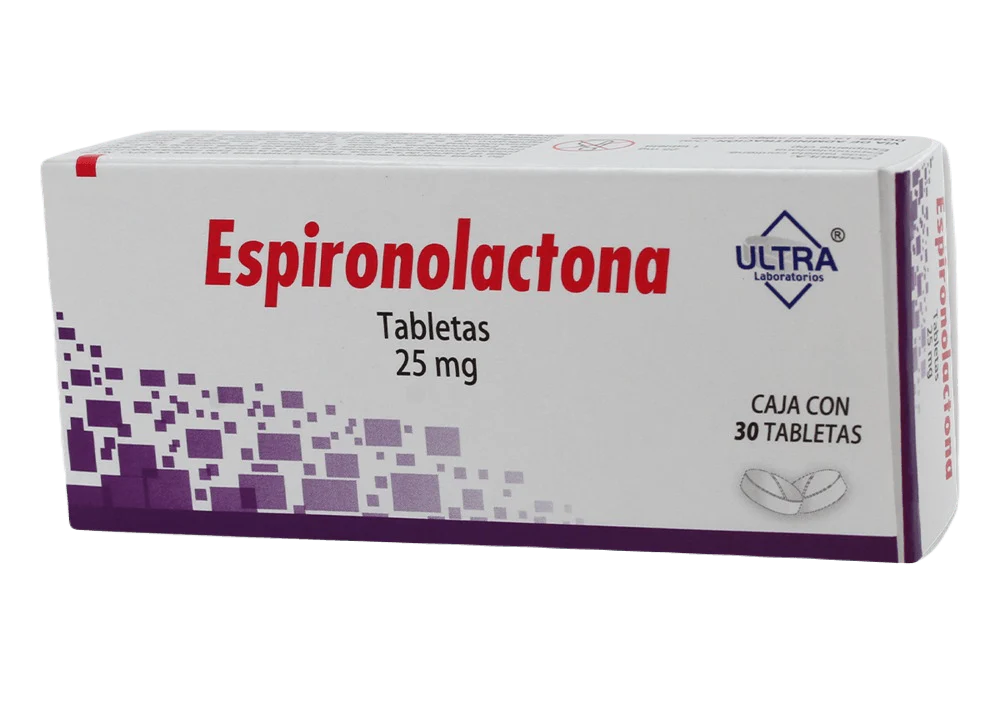 Espironolactona 25 Mg Tabletas Con 30 Ultra Laboratorio