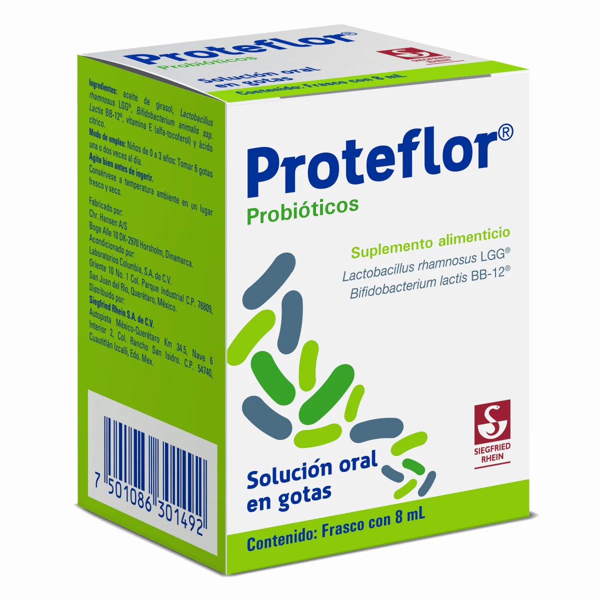 Proteflor - Frasco Con Gotero De 8 Ml (Probióticos) - Image 3