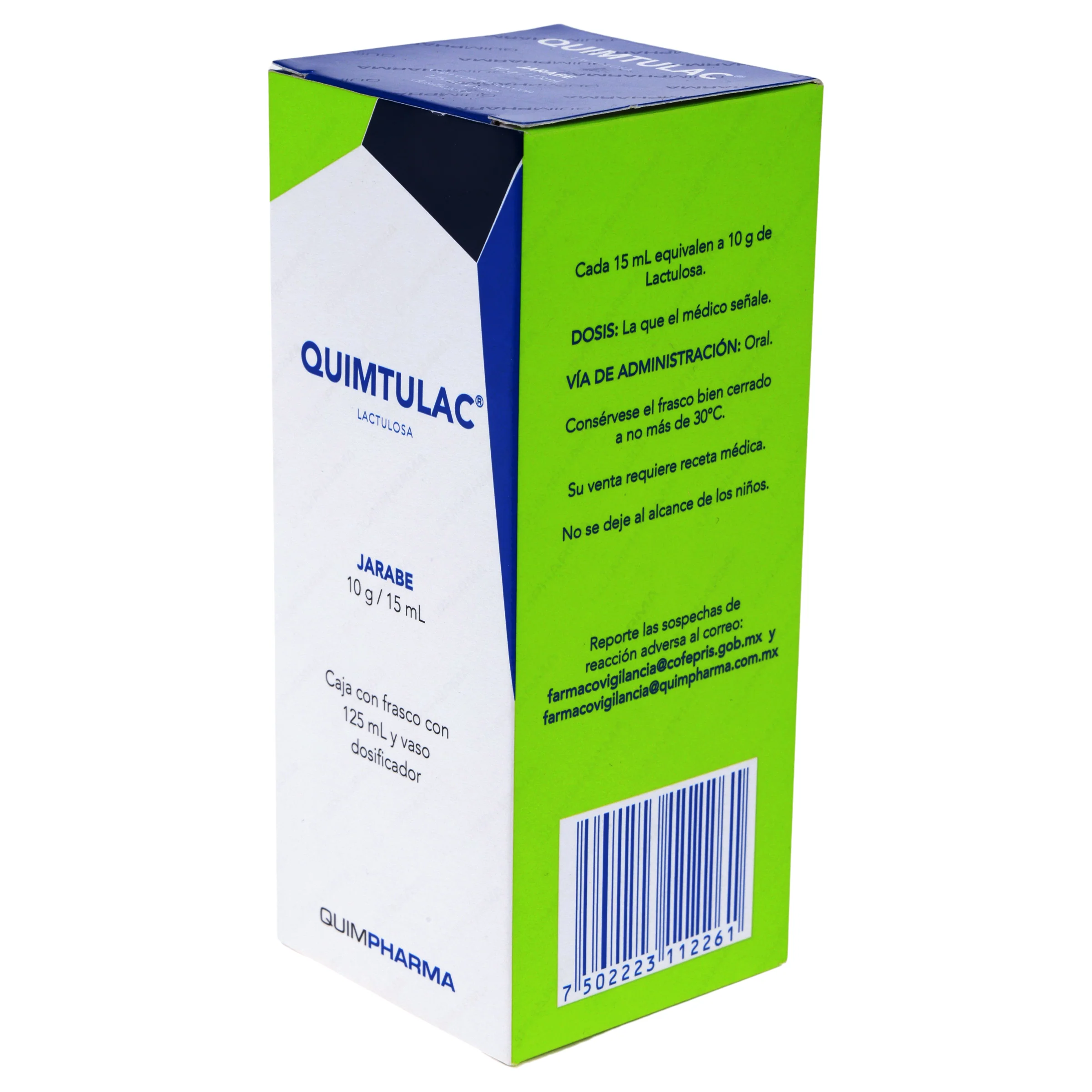 Quimtulac (Lactulosa) 10 G Con 15 Ml Jarabe 125 Ml - Image 4