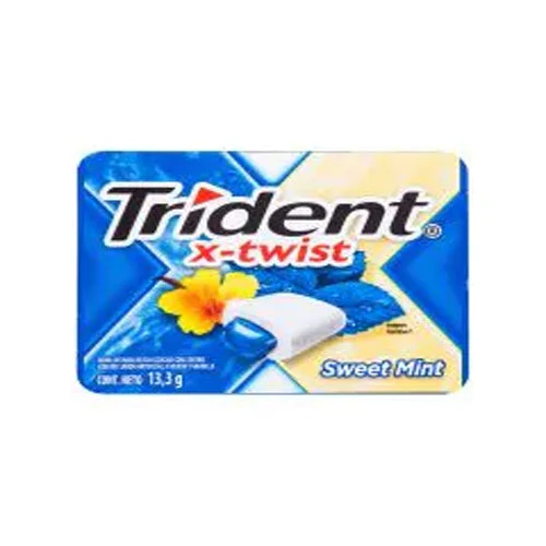 Chicles Trident X-Twist Sweet Mint 13.3 G