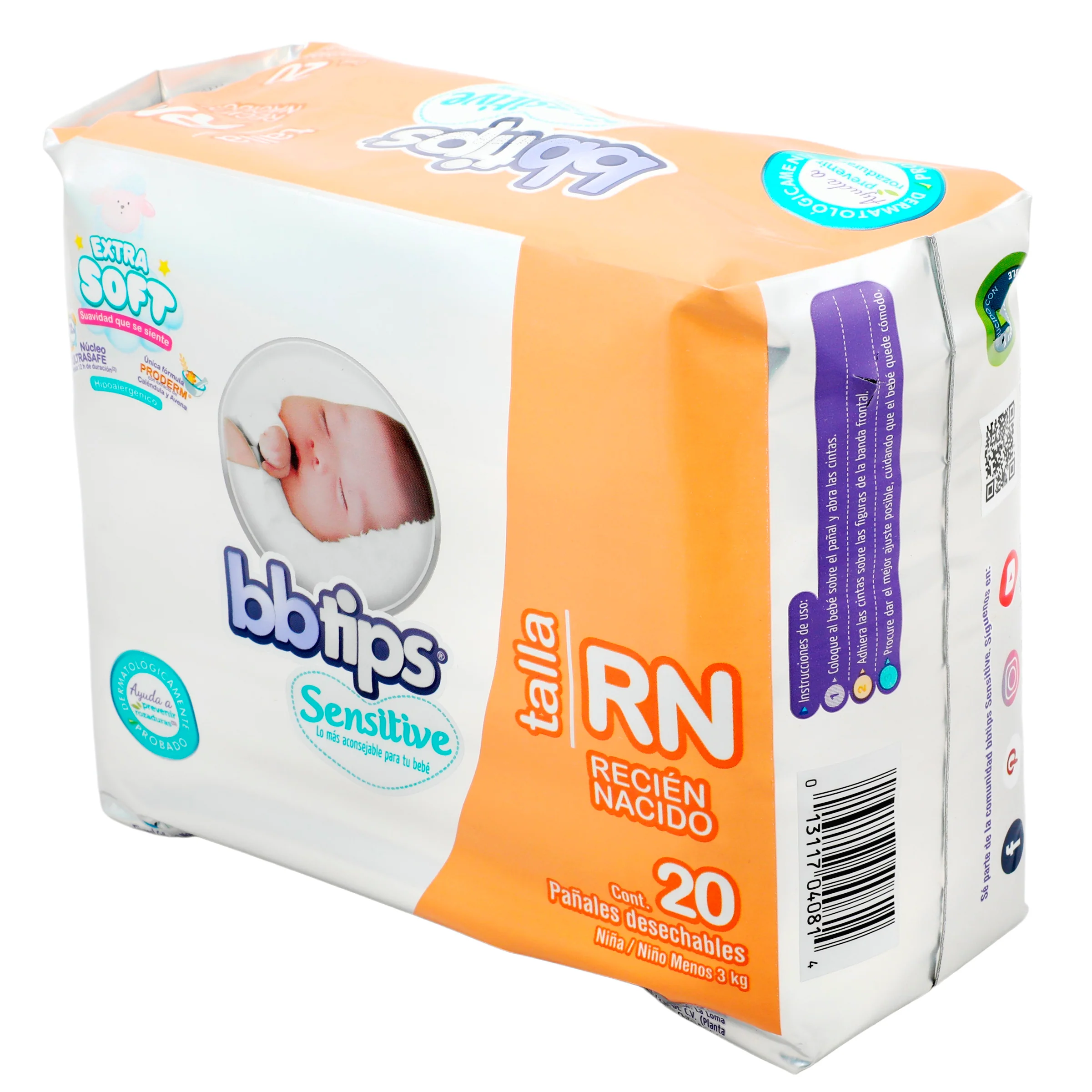 Pañal Bebetips Recien Nacido C/20 Piezas - Image 3