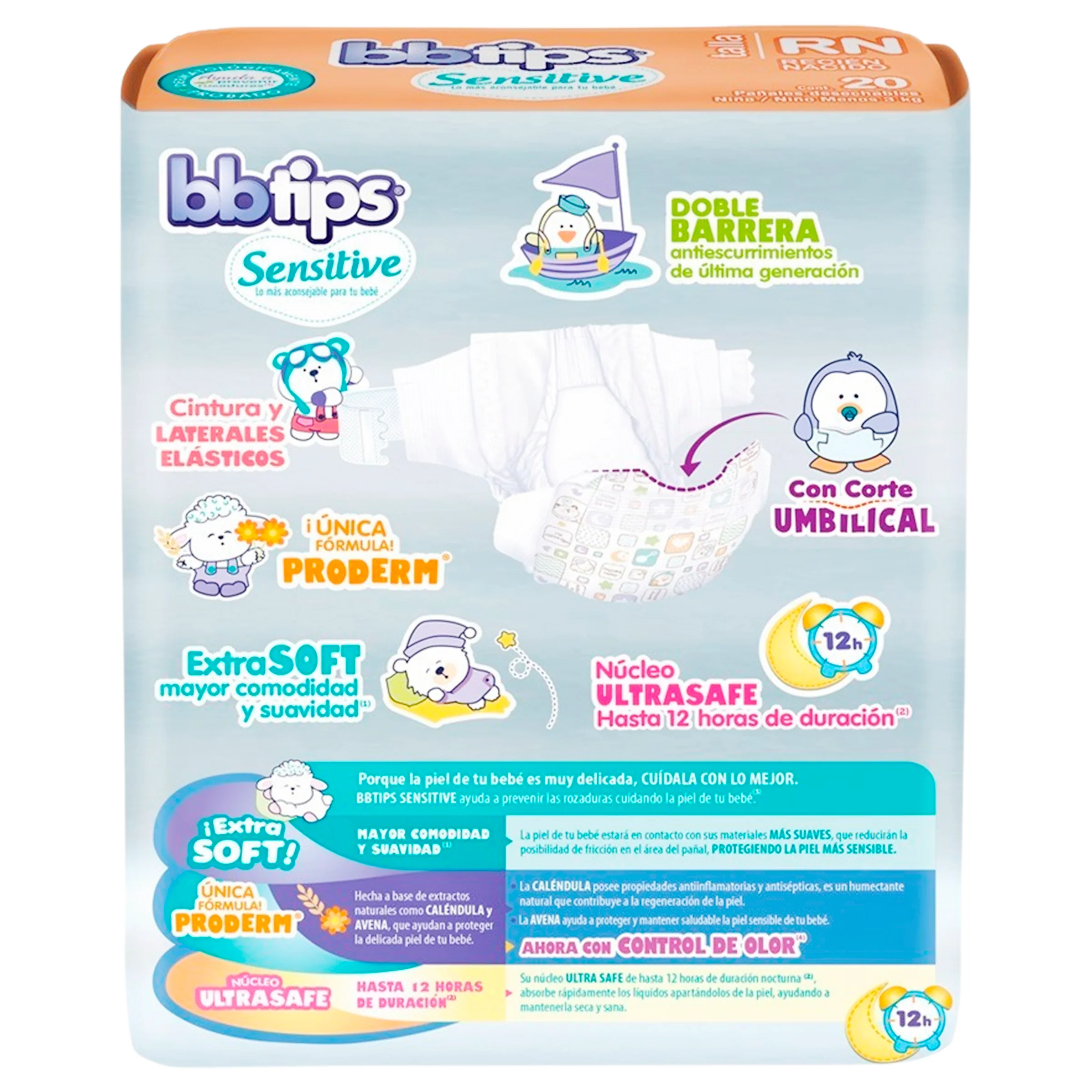 Pañal Bebetips Recien Nacido C/20 Piezas - Image 6