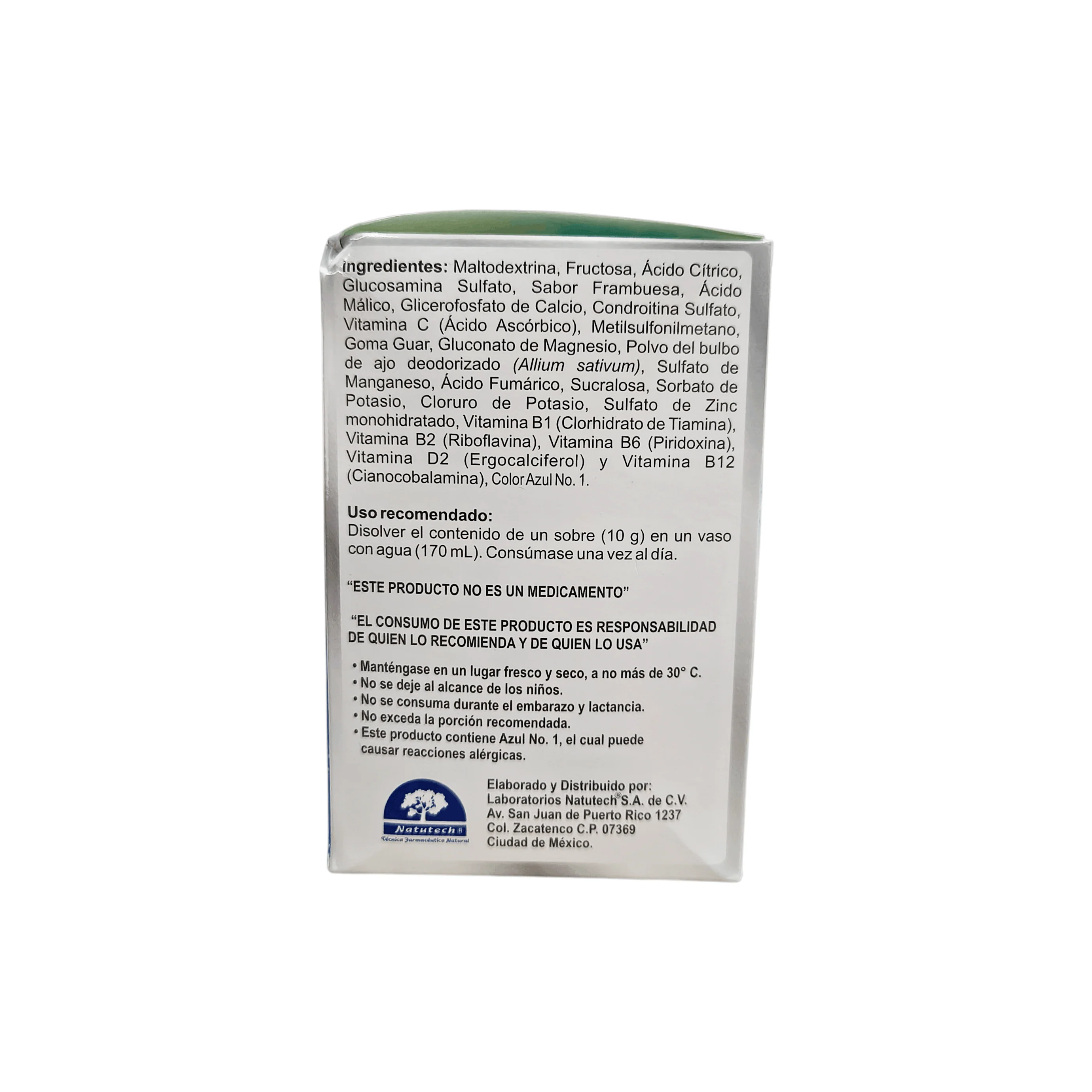 G-Fx (Glucosamina/Msm/Condro/Colageno) Polvo Con 20 Sobres X555 - Image 3