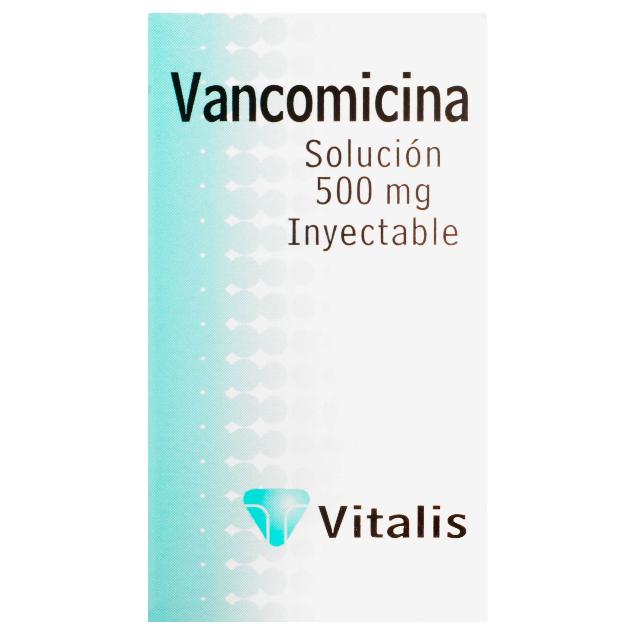 Vancomicina 500 Mg Frasco Ampolletas Vitalis