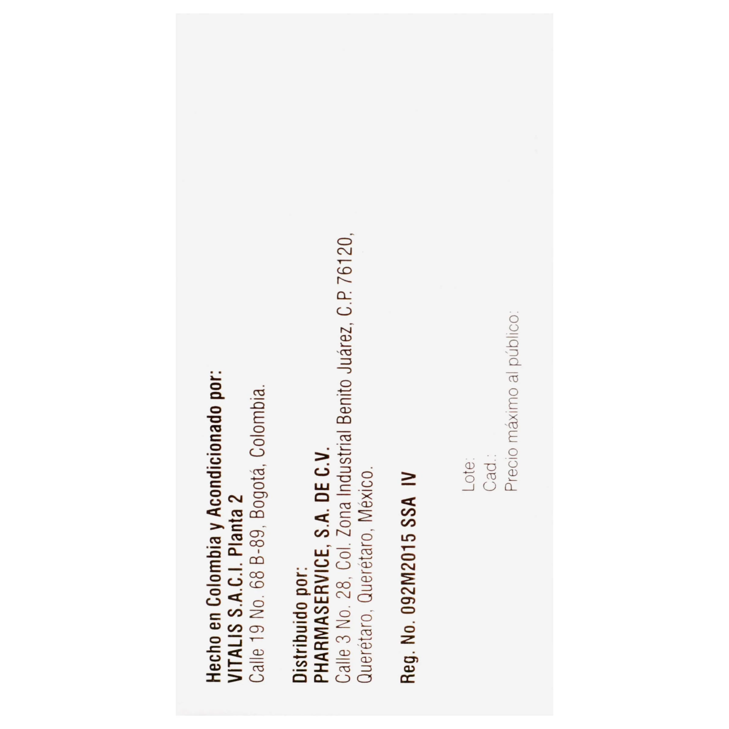 Vancomicina 500 Mg Frasco Ampolletas Vitalis - Image 4