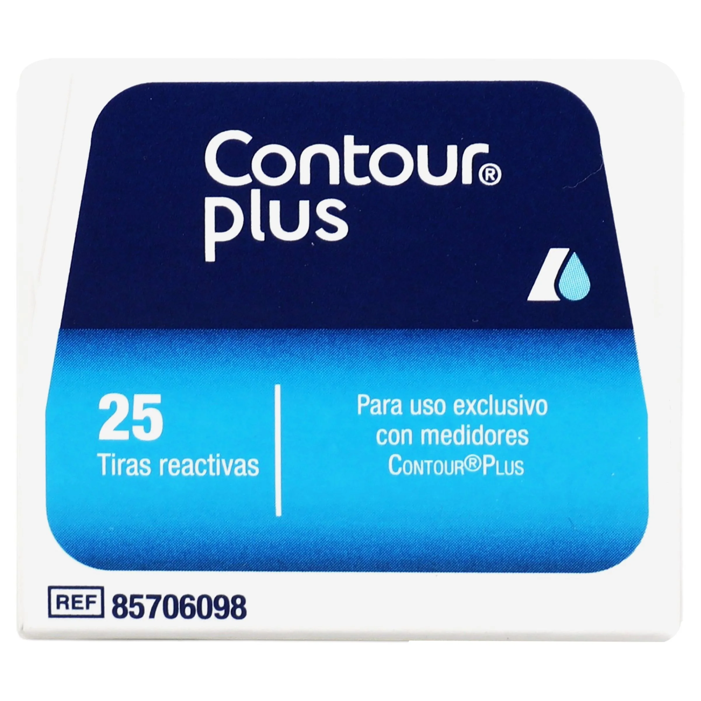 Contour Plus Tiras Reactivas Con 25 Piezas - Image 5