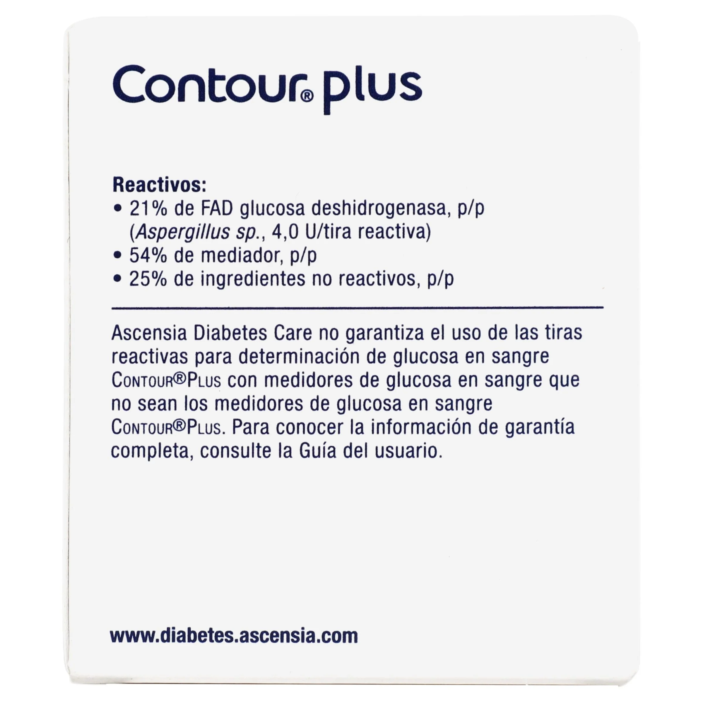 Contour Plus Tiras Reactivas Con 25 Piezas - Image 6
