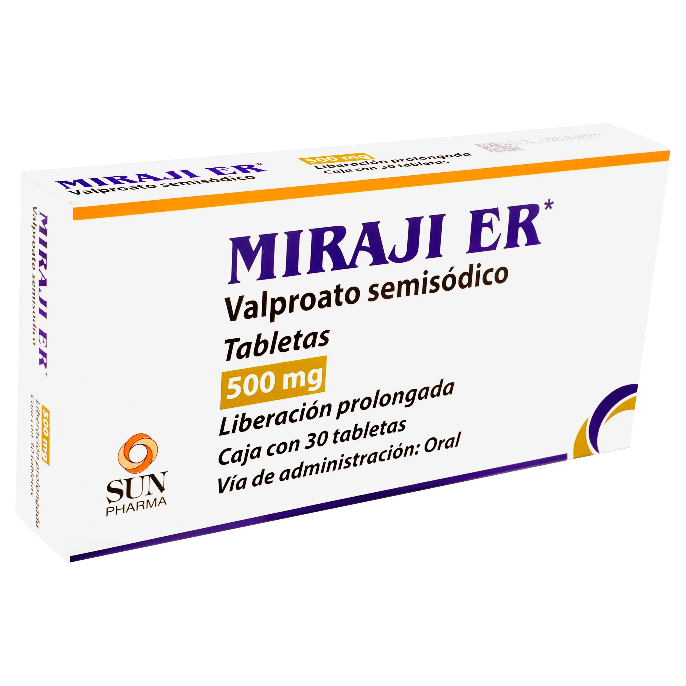 Miraji Er 500 Mg Liberacion Prolongada Con 30 Tabletas - Image 2