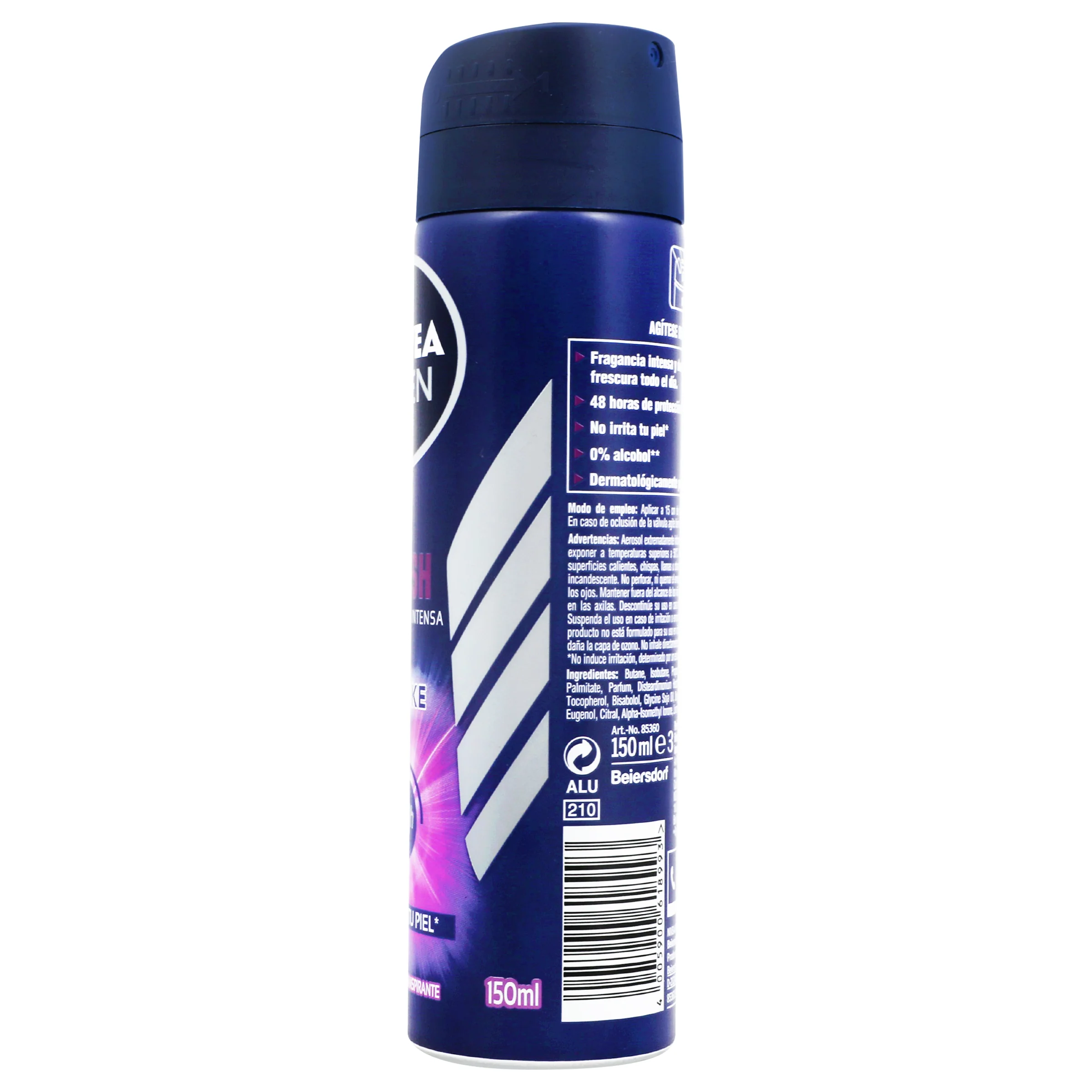 Desodorante Nivea Men Fres Hevok Spray 150 Ml - Image 4