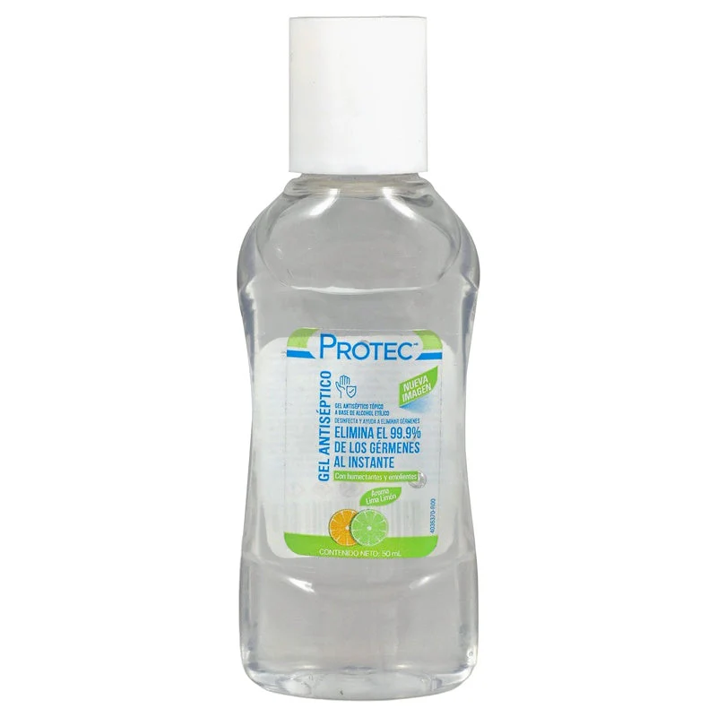 Gel Antibacterial Protec Lima Limon 50 Ml