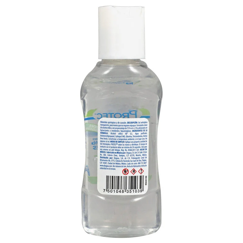 Gel Antibacterial Protec Lima Limon 50 Ml - Image 3