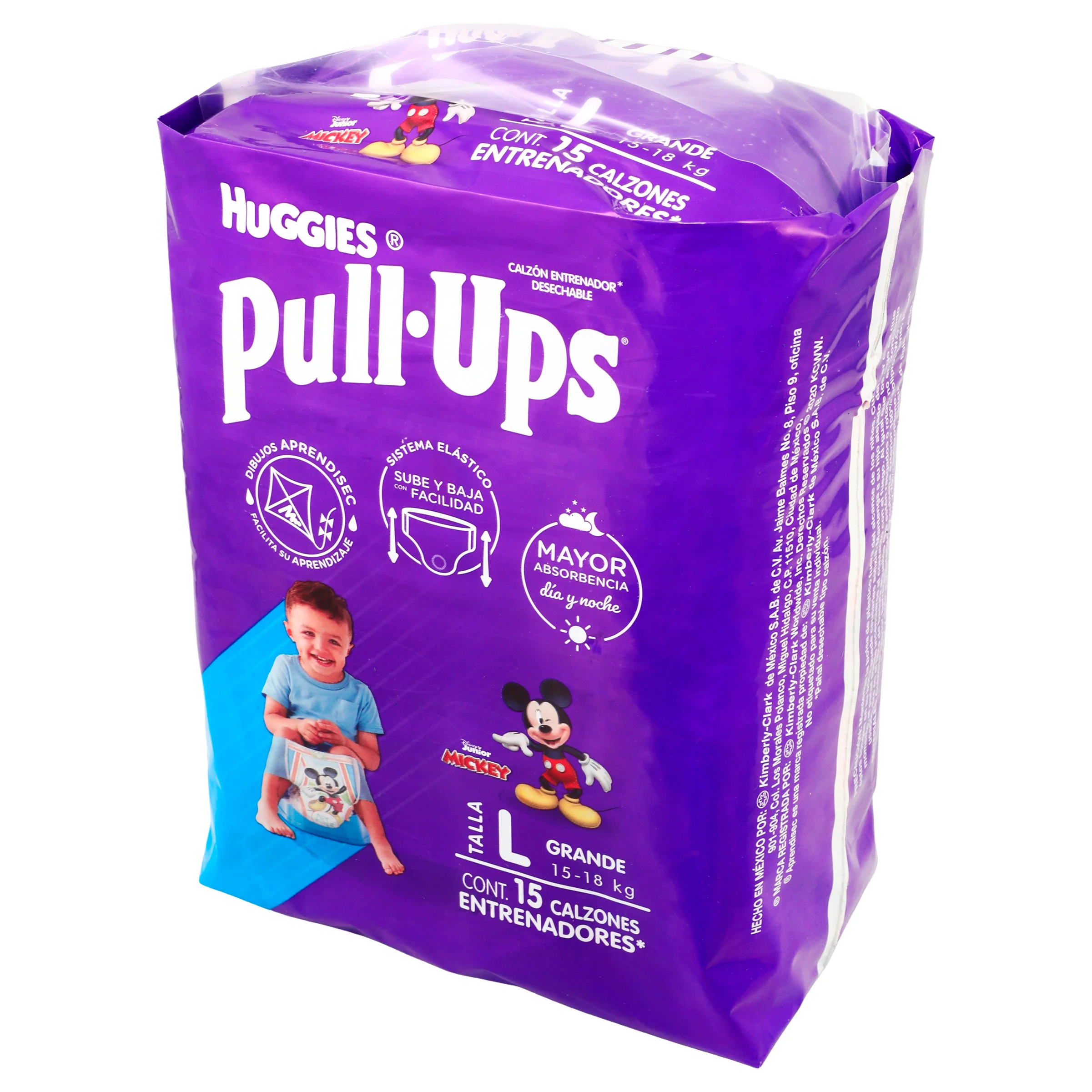 Calzon Pull-Ups Gde Niño Con 15 Piezas - Image 3