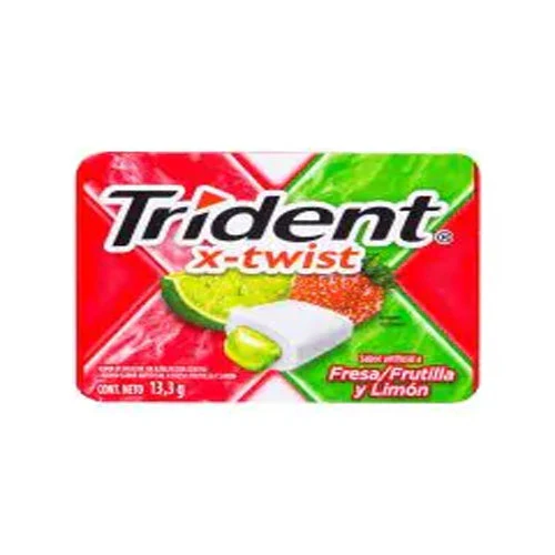 Chicle Trident Twist Fresa 7 Pzs