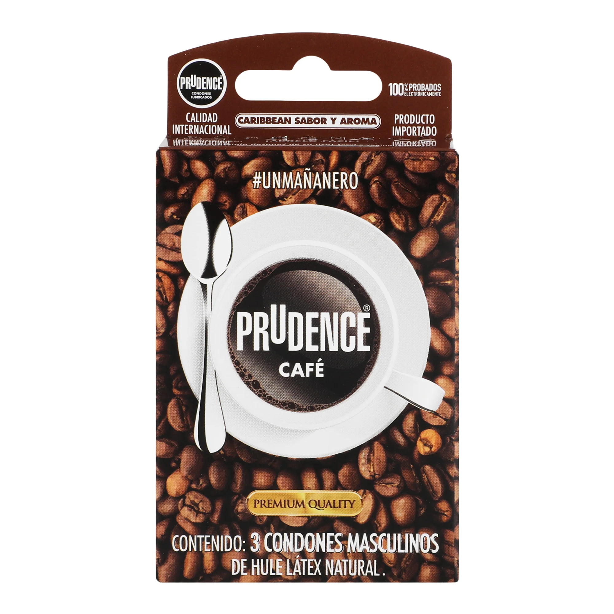 Preservativo Prudence Aroma Cafe Con 3 Piezas