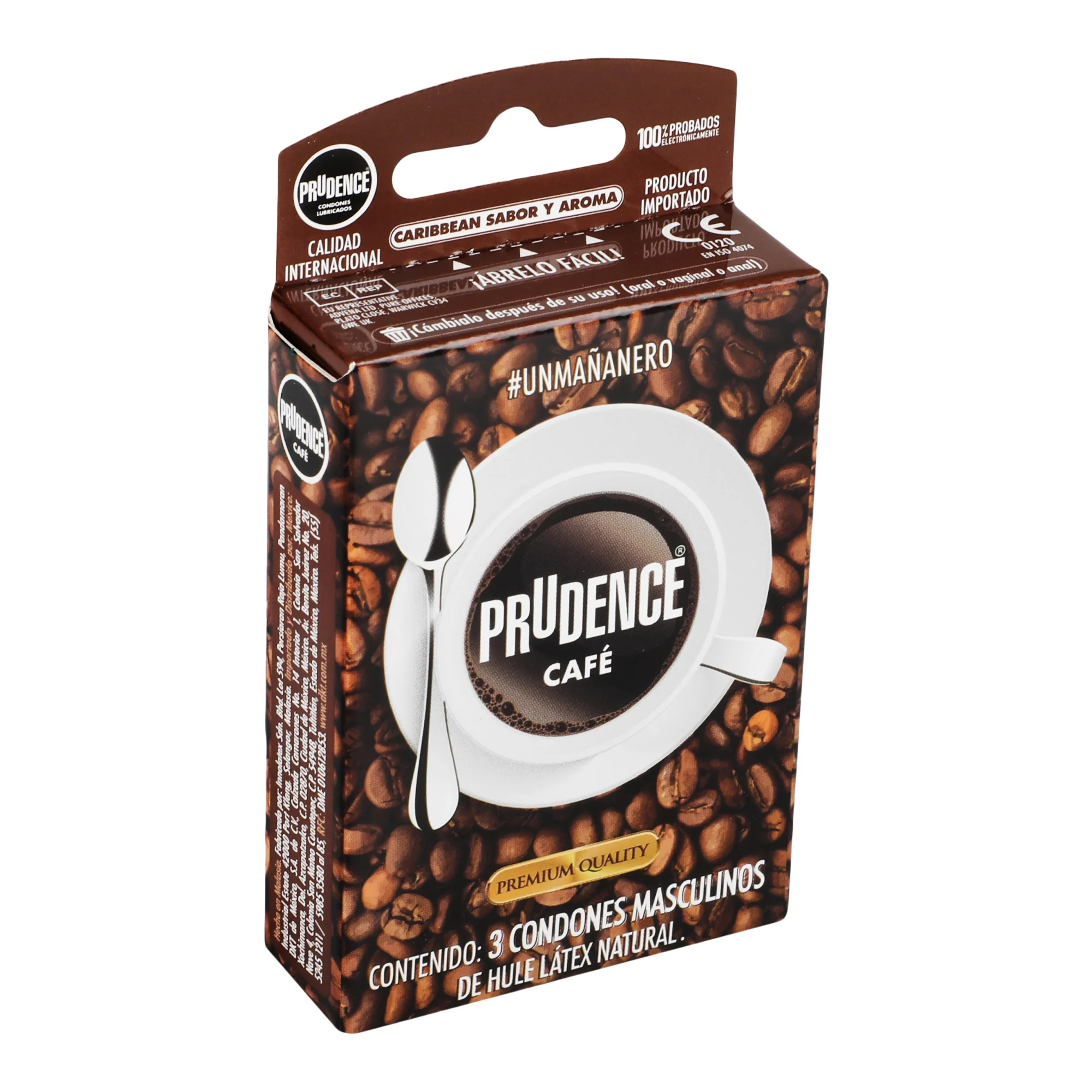 Preservativo Prudence Aroma Cafe Con 3 Piezas - Image 2