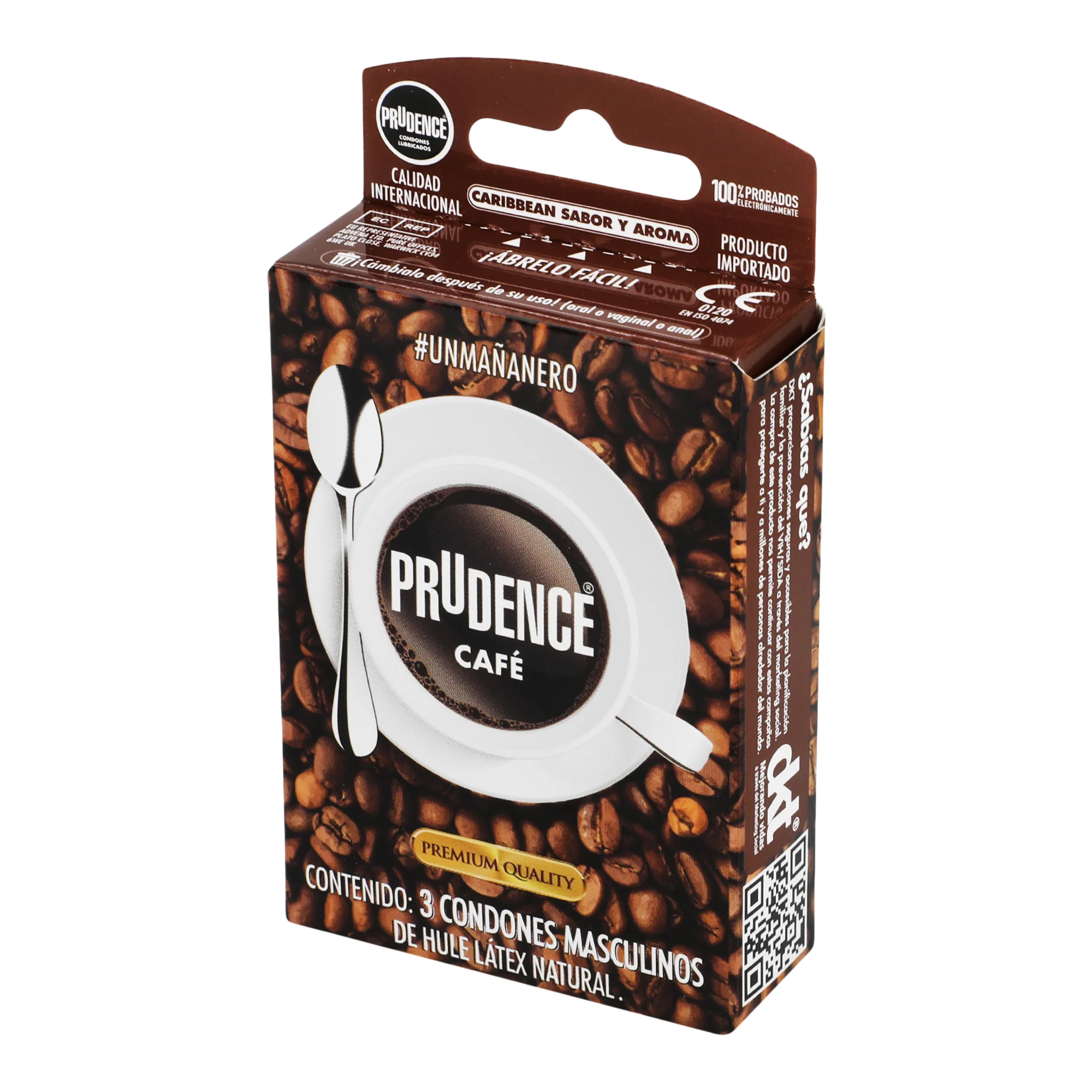 Preservativo Prudence Aroma Cafe Con 3 Piezas - Image 3