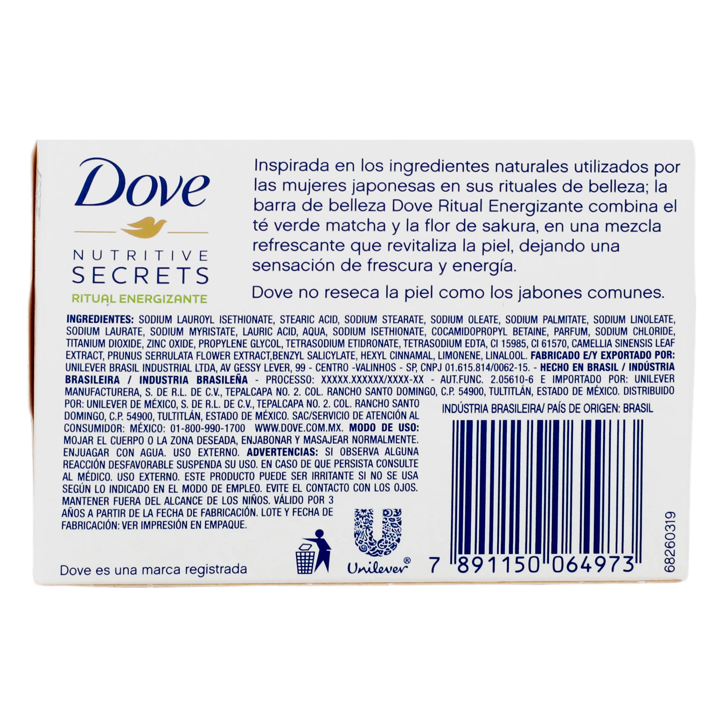 Jabon Dove Ritual Energ Tevde 135 G - Image 7