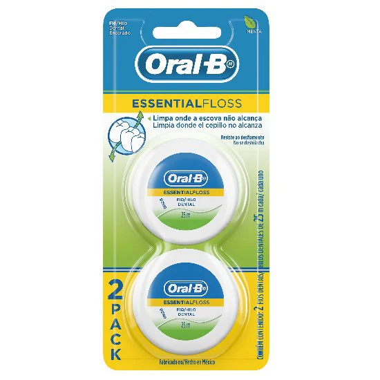 Hilo Dental Oral-B Essentialfloss Con 2 Pack