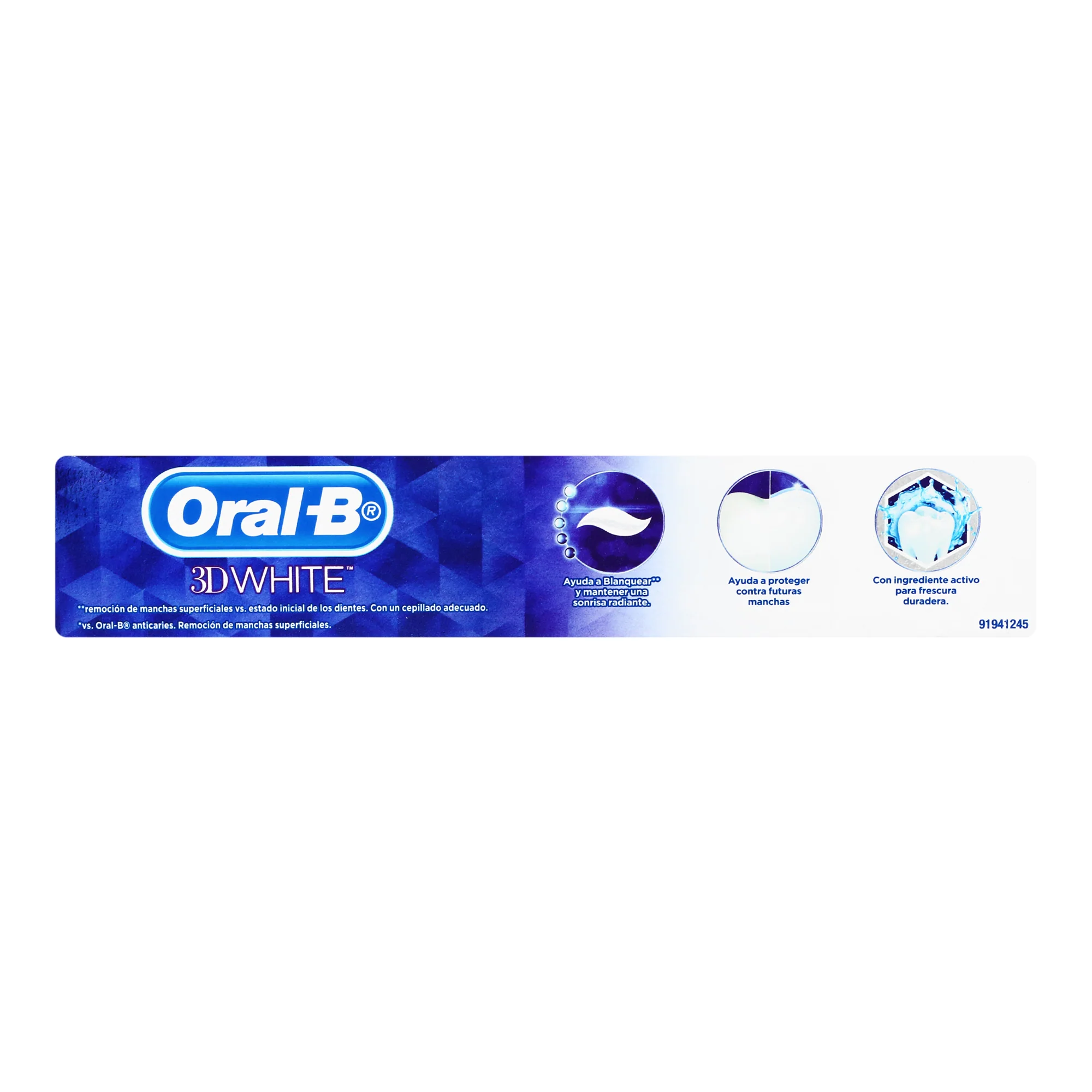 Crema Dental Oral-B 3D White Glamorous 120 Ml - Image 5