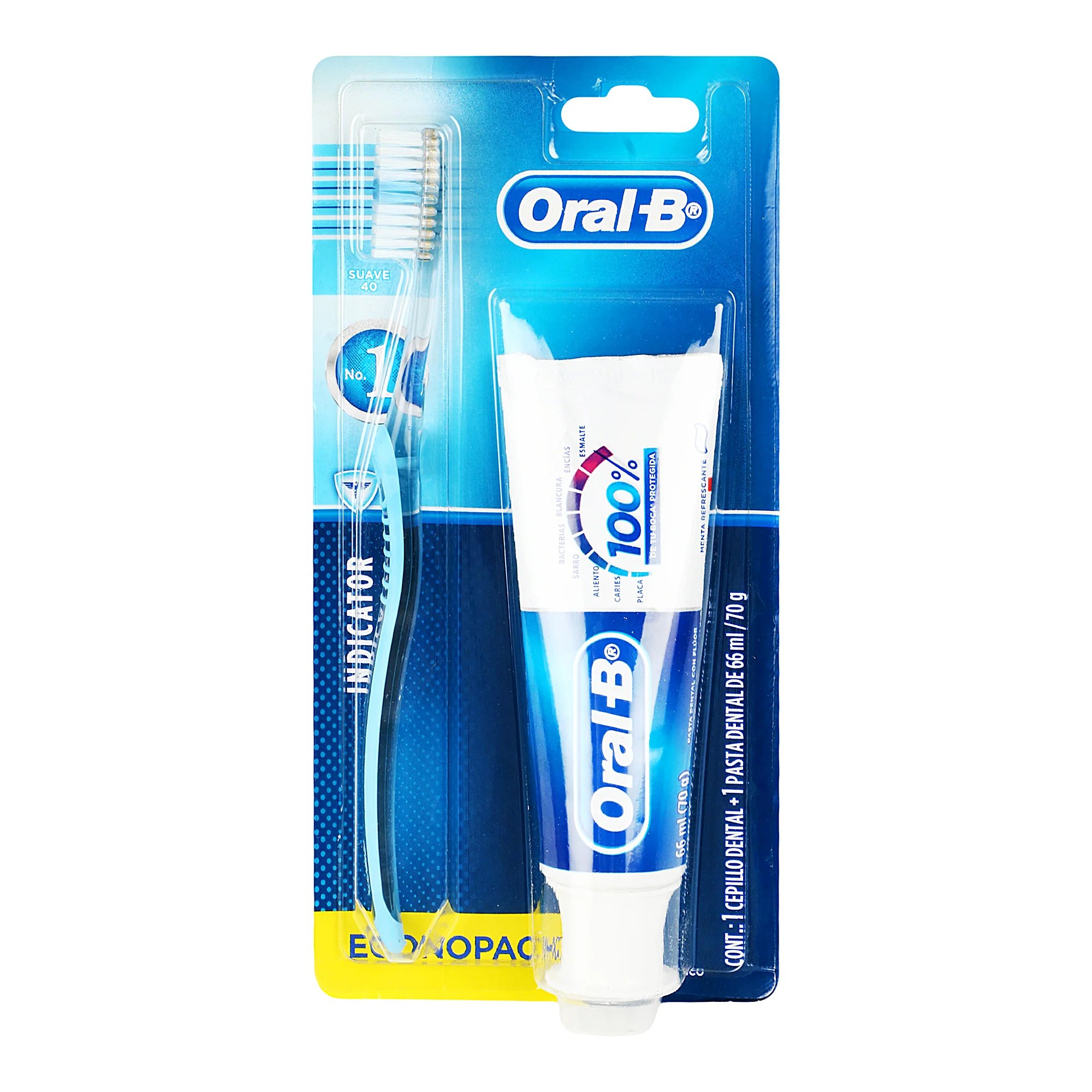 Econopack Oral-B Cepillo Dental + C D 66 Ml