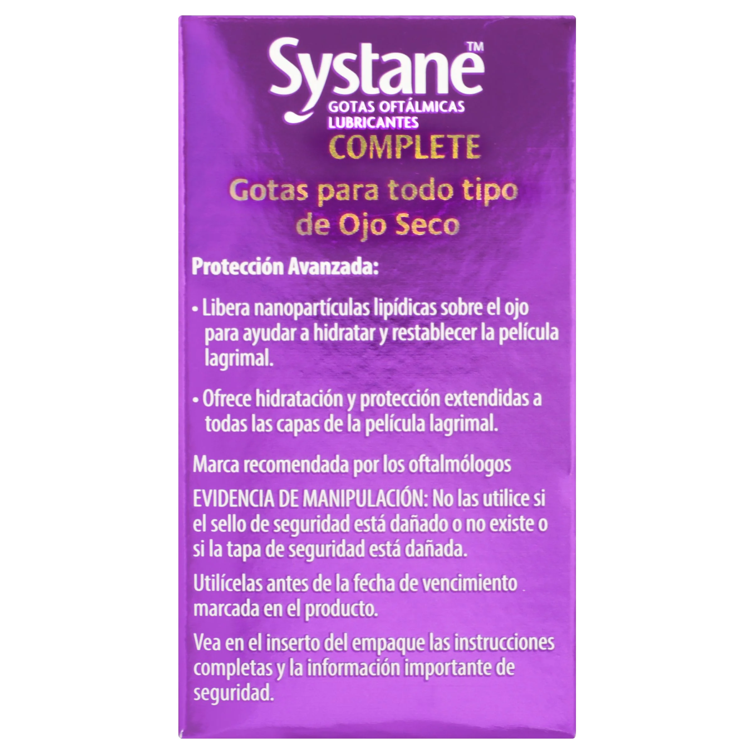 Systane Complete Gotas Con 10 Ml - Image 5