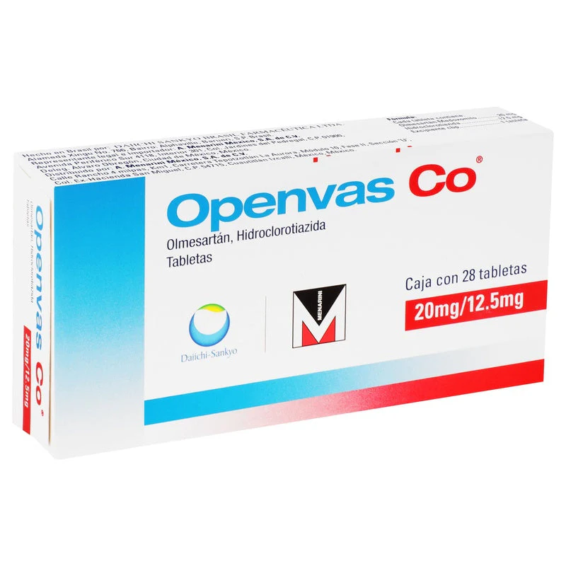 Openvas Co 20/12.5 Mg Con 28 Tabletas - Image 3