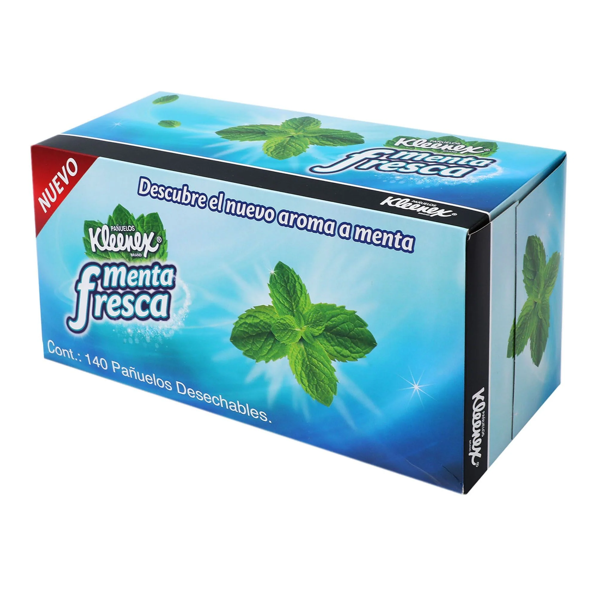 Pañuelos Kleenex Menta C/140 Piezas - Image 3