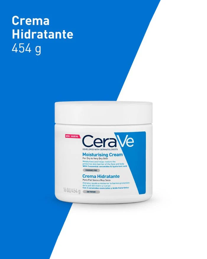 Crema Hidratante Para Rostro Y Cuerpo Cerave 454 G - Image 2