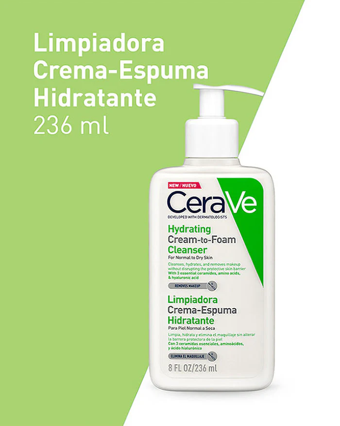 Gel Limpiador Crema Espuma Cerave 236 Ml - Image 2