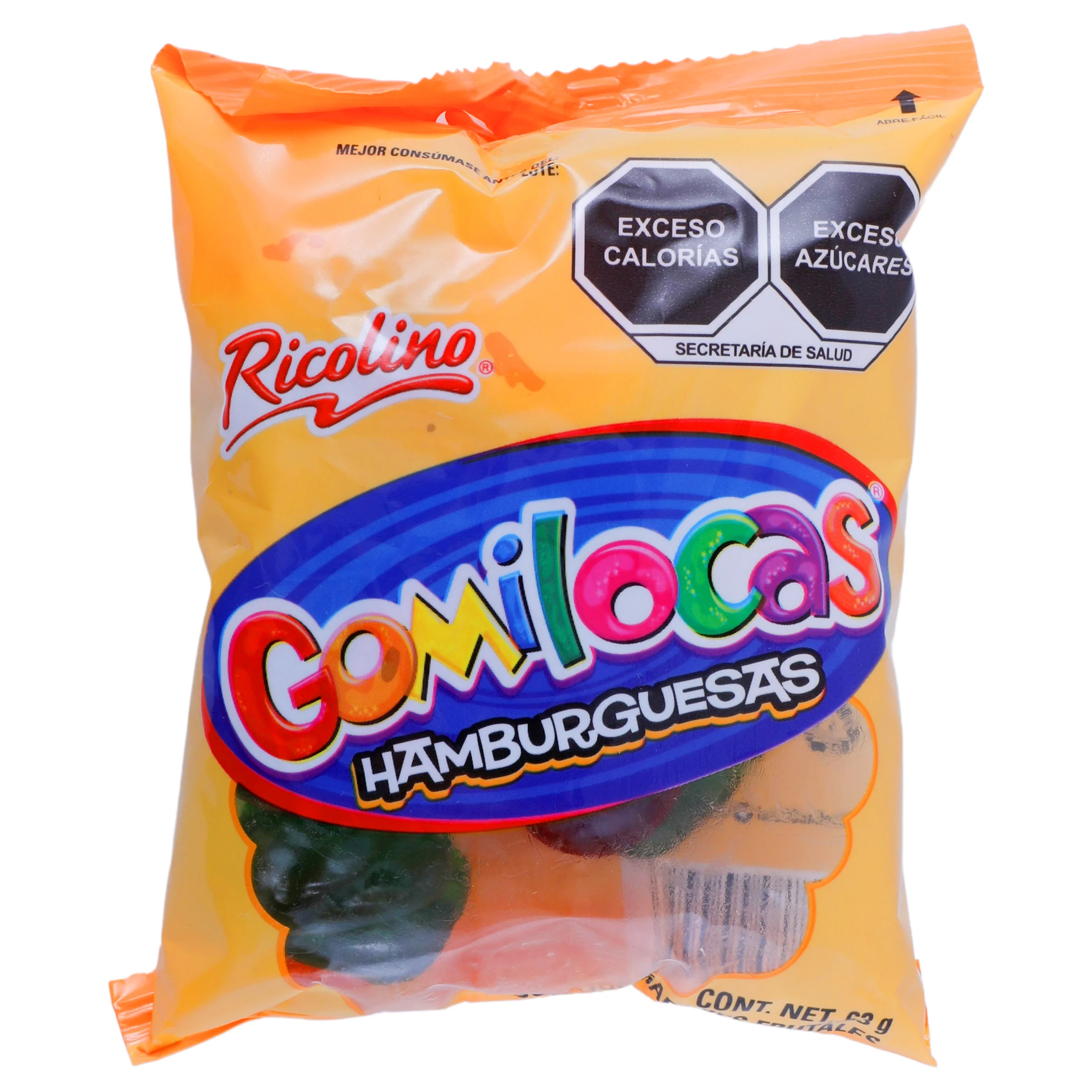 Gomilocas Hamburguesas 63 Gramos