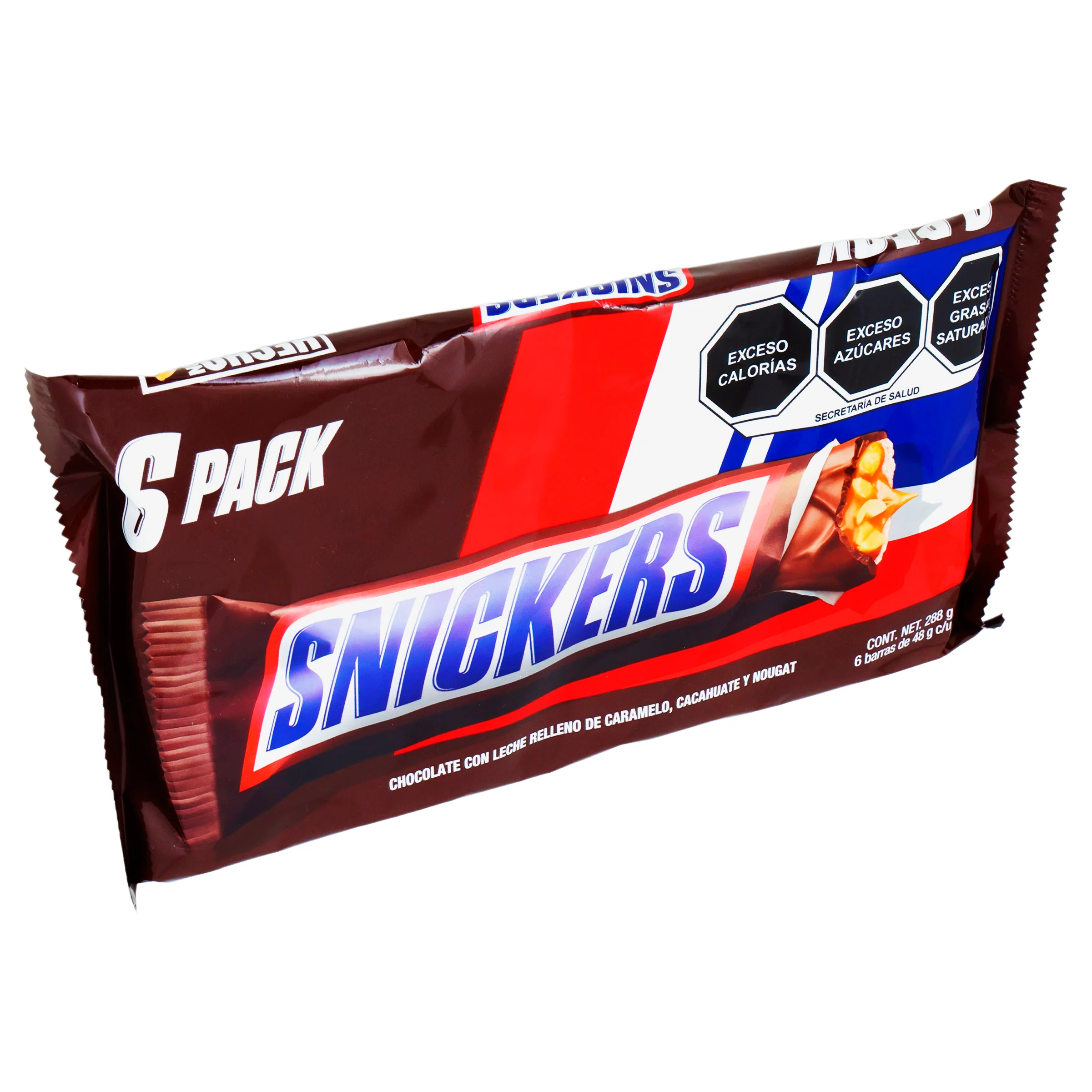 Exhibidor Snickers Con 6 Barras 288 G - Image 2