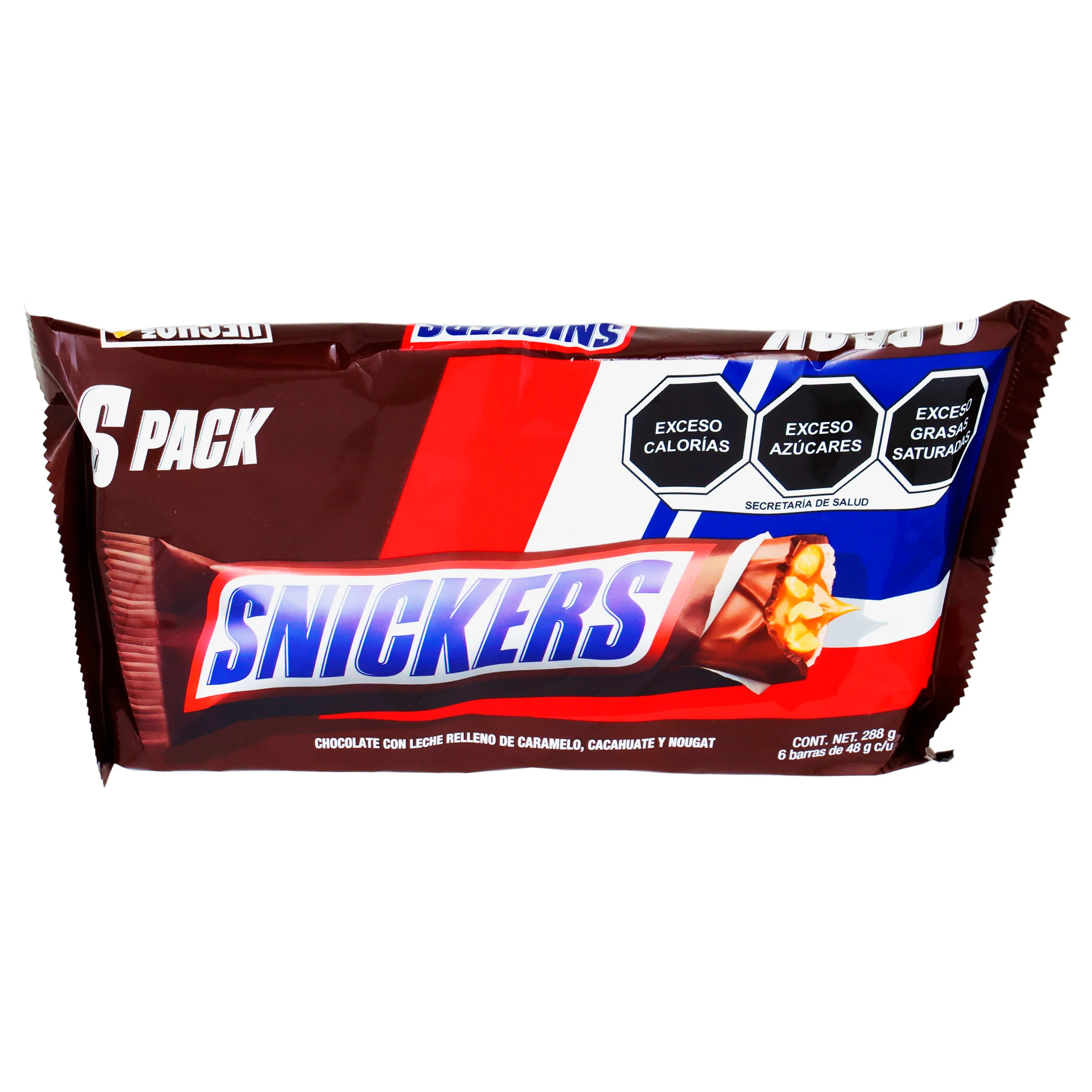 Exhibidor Snickers Con 6 Barras 288 G - Image 3