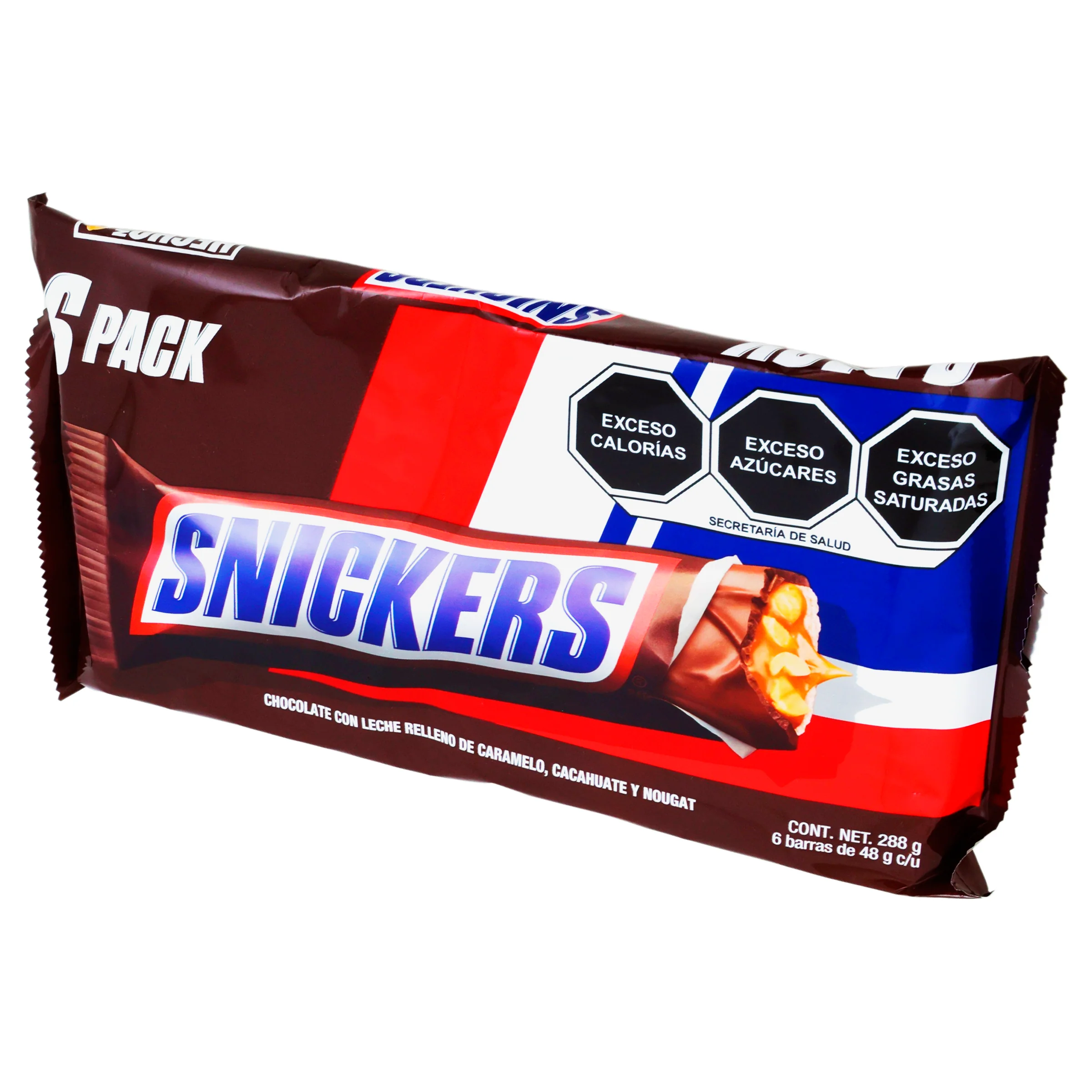 Exhibidor Snickers Con 6 Barras 288 G - Image 4