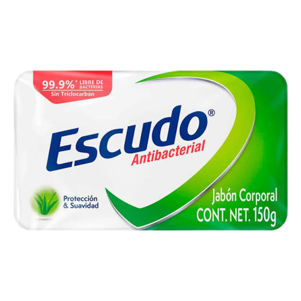 Jabon Escudo Verde Proteccion Y Suavidad 150 G
