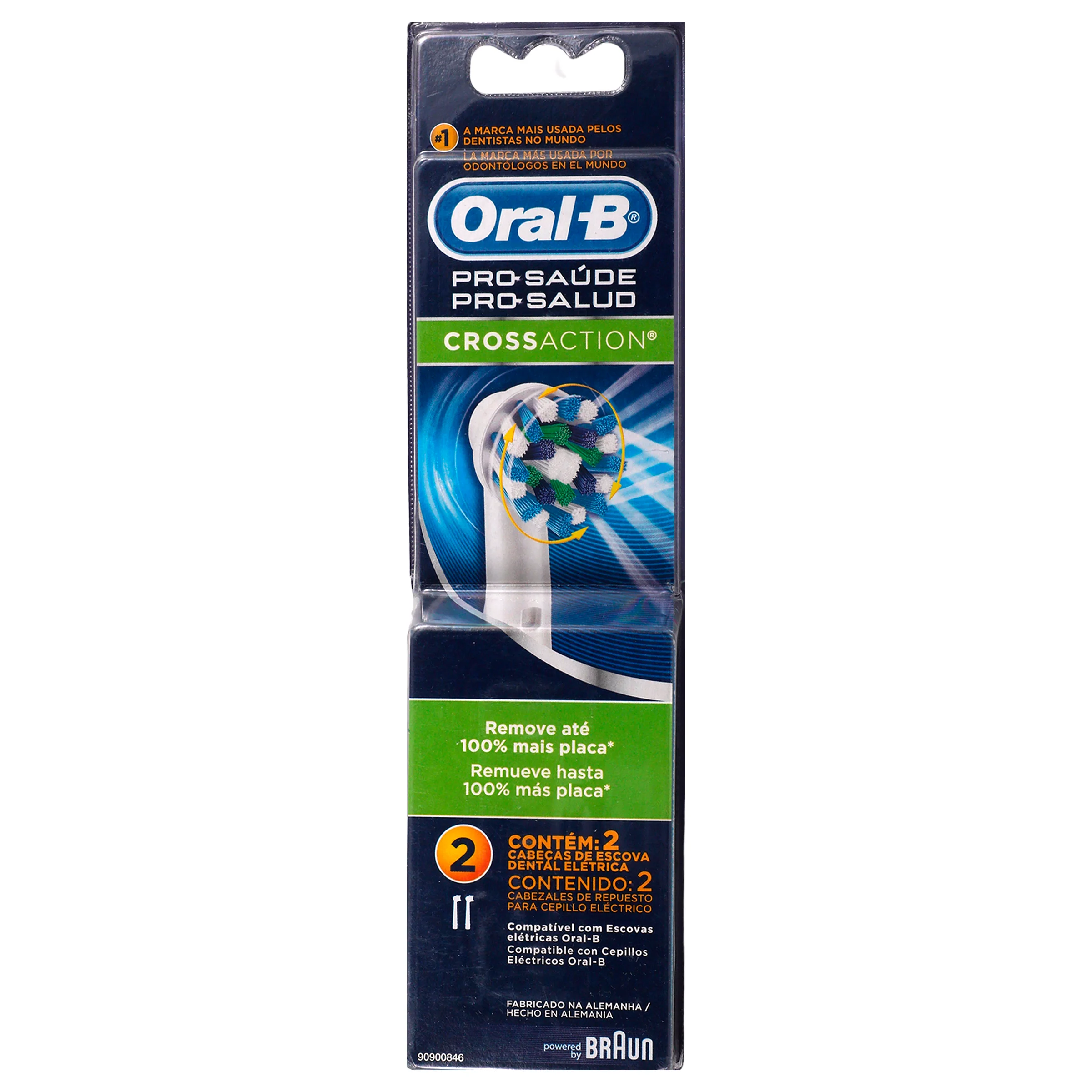 Repuesto Cepillo Electrico Rec Precision Clean 3D Con 2 Oral-B